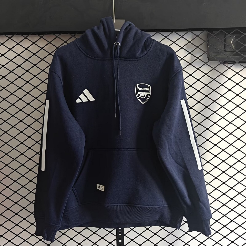 AAA Quality Arsenal 25/26 Hoodie - Navy Blue